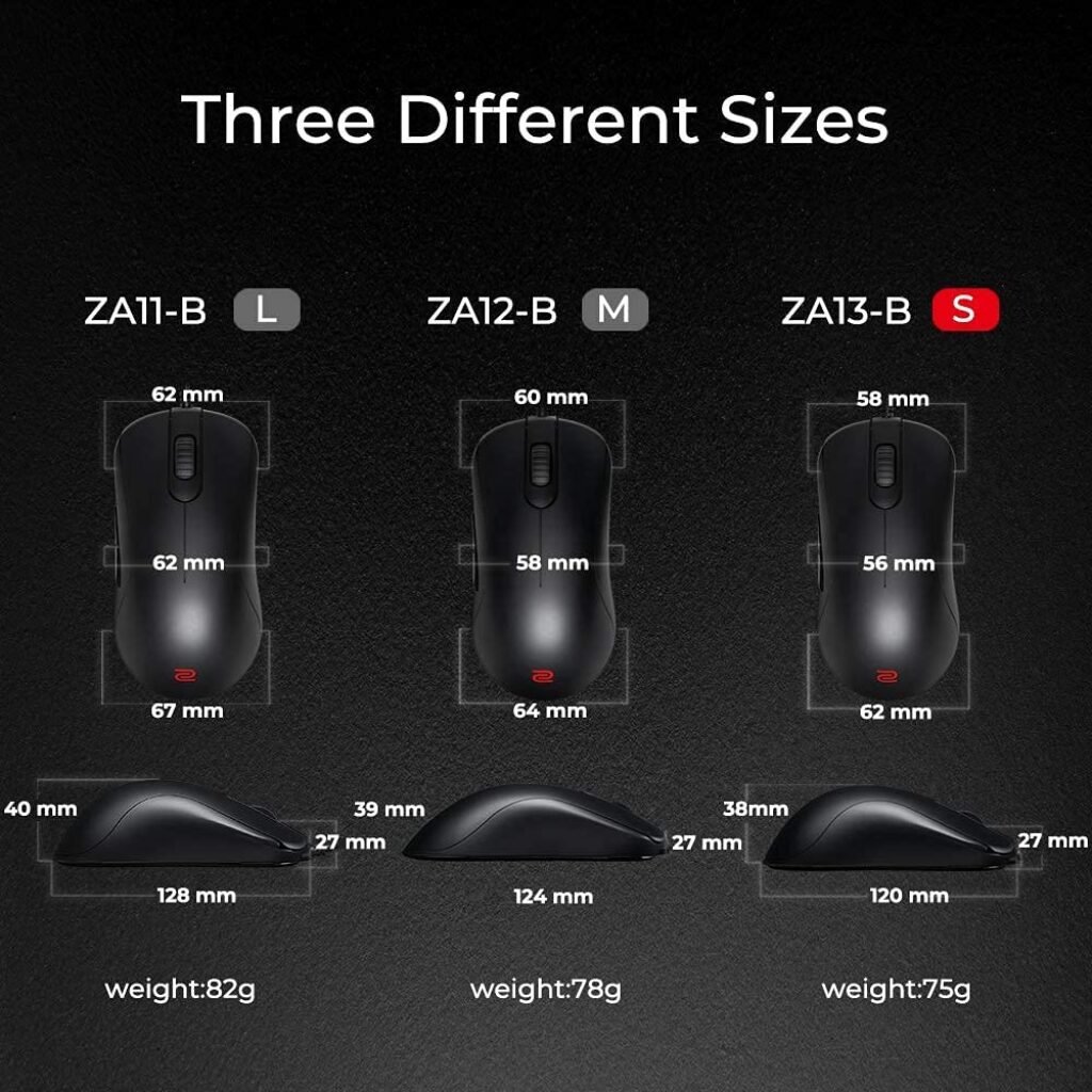 BenQ ZOWIE ZA13-B medidas