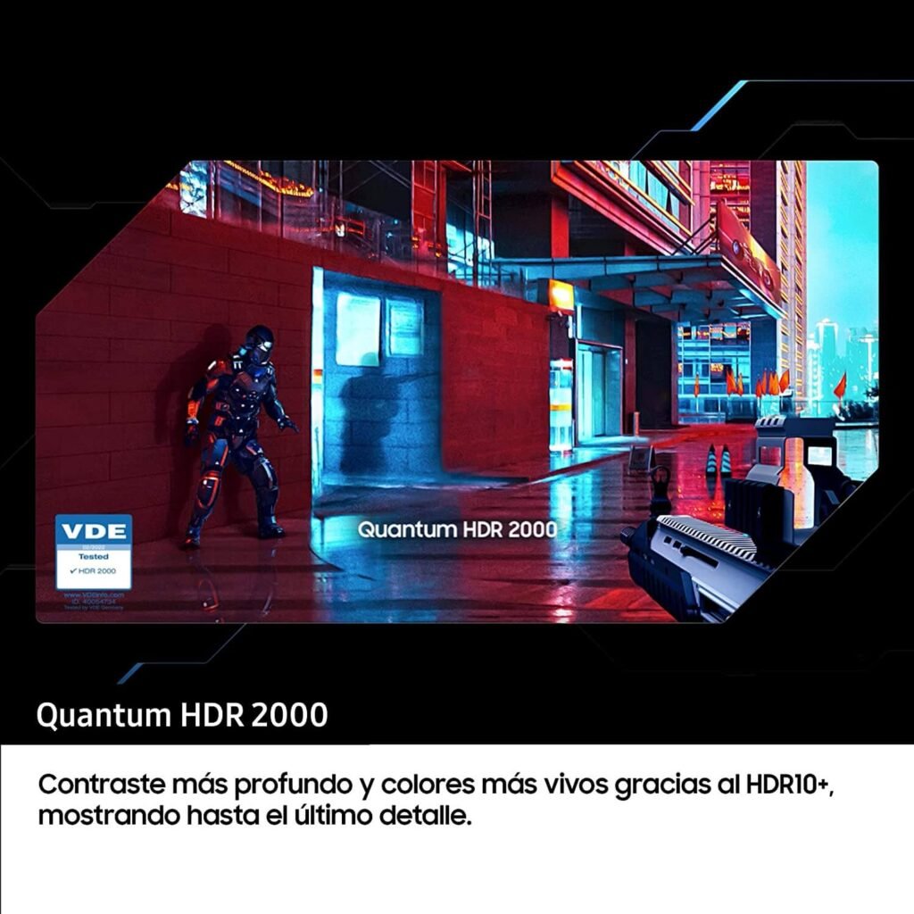 Samsung Odyssey Neo G8 S32BG850 pantalla