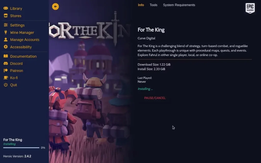 Cómo instalar Epic Games y GOG en Steam Deck
