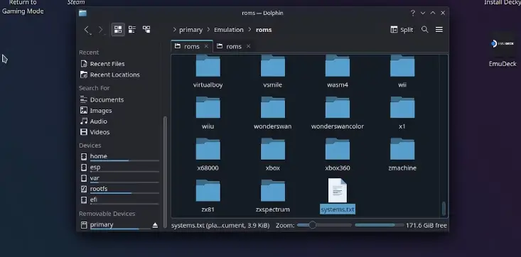 Cómo utilizar EmuDeck en Steam Deck 5