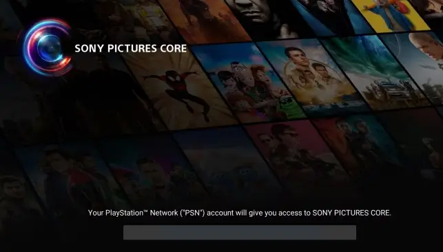 ver películas en tu PS5 con Sony Pictures Core 4