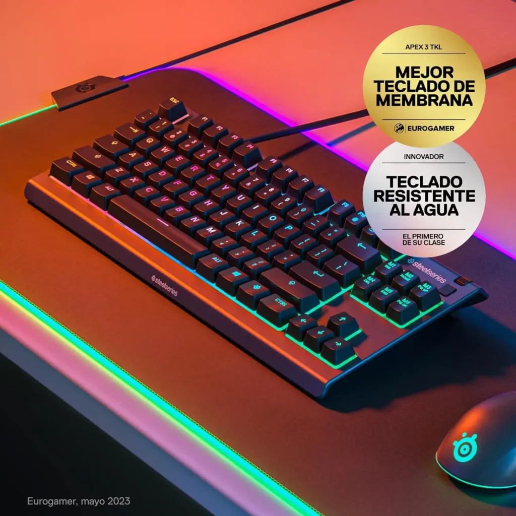 SteelSeries Apex 3 TKL análisis